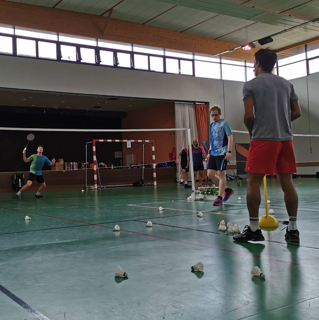 Séance badminton